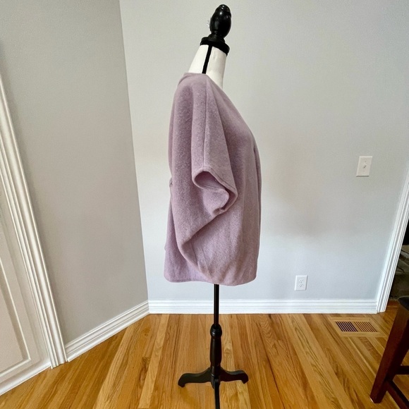 Do Everything in Love Lavender open front sweater with tie knot in back NWT - Picture 8 of 12